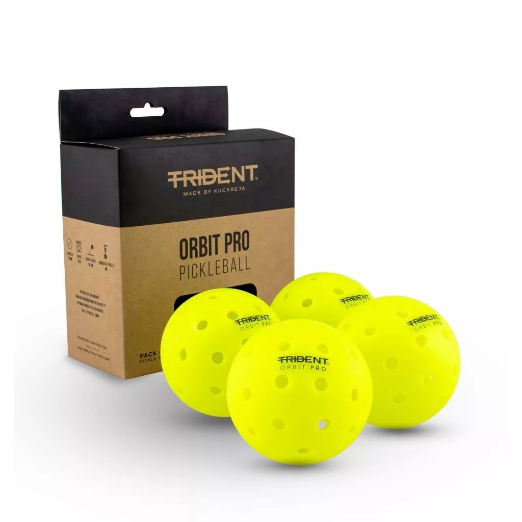 Trident Orbit Pro Pickleball Balls – Neon